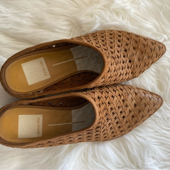 Dolce Vita brown leather mules - Picture 4 of 8